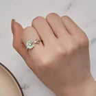 925 Sterling Silver Daisy & Bee Adjustable Ring – Dainty Floral Stackable Ring for Women