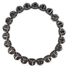 Chico’s Silver-Tone Clear Crystal Bracelet – Magnetic Statement Jewellery for Women