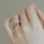 Personalised Handwriting Ring – Custom Signature or Name Band in Gold or Silver
