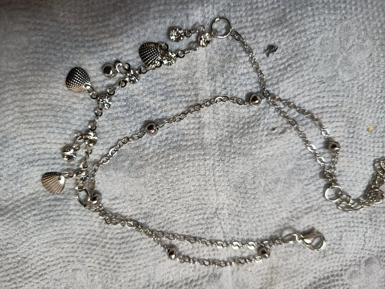 Share Accessories For Women Silver Color Anklet Cute Love Gift