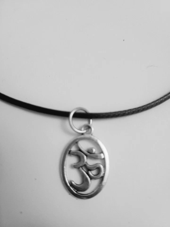 Adjustable Faux Leather Cord Choker Necklace – Choose Your Charm