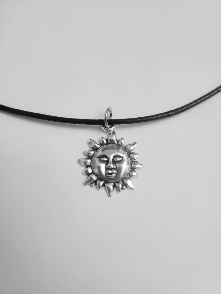 Adjustable Faux Leather Cord Choker Necklace – Choose Your Charm